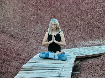 Yogalehrerin Doris Echlin