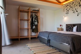 Das gemütliche Schlafzimmer im Apartment