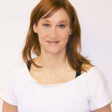 Die Yogalehrerin Janina Proßowsky 