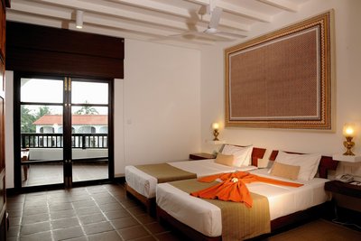 In den Zimmern des Maha Gedaras erwartet Sie eine Kombination von singhalesischem Charme und modernem Komfort