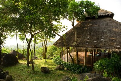 Traumhafter Yoga Pavillion