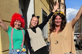 Karneval beim NEUE WEGE Team in München