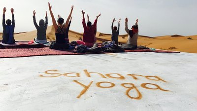 Sahara Yoga - Was ein Erlebnis