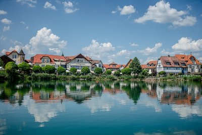 Erkunden Sie die ruhige Umgebung des Seehotel Niedernberg 