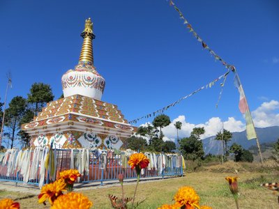 Bewundern Sie die prächtige Stupa in Nepal