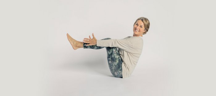 NEUE WEGE Yogalehrerin Birgit Reuter