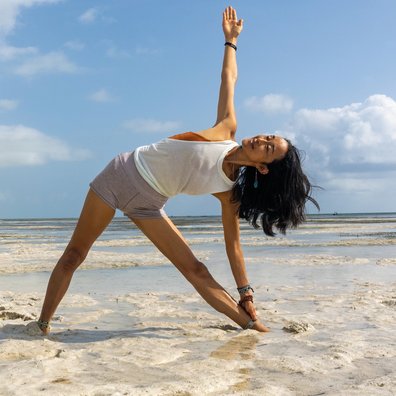 Yogalehrerin Mie Horiuchi