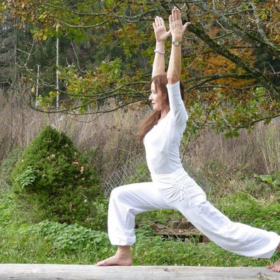 Yogalehrerin Gudrun Gommersbach