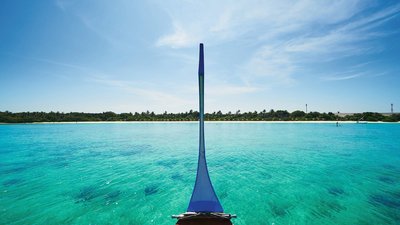 Die Dhonis sind die traditionellen Transportmittel der Malediven