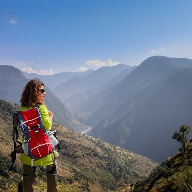 Reiseleiterin Poonam Rawat Hahne