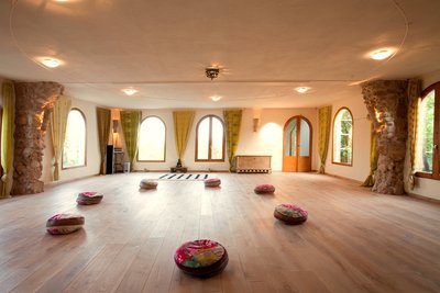 Die großzügige Yoga Shala