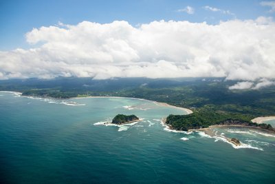 Die Küste Sámara auf der Nicoya Halbinsel