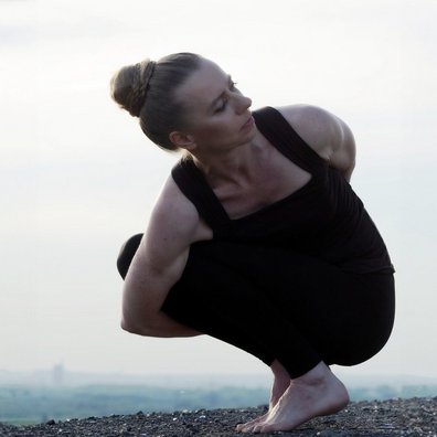Yogalehrerin Ilka Klapproth