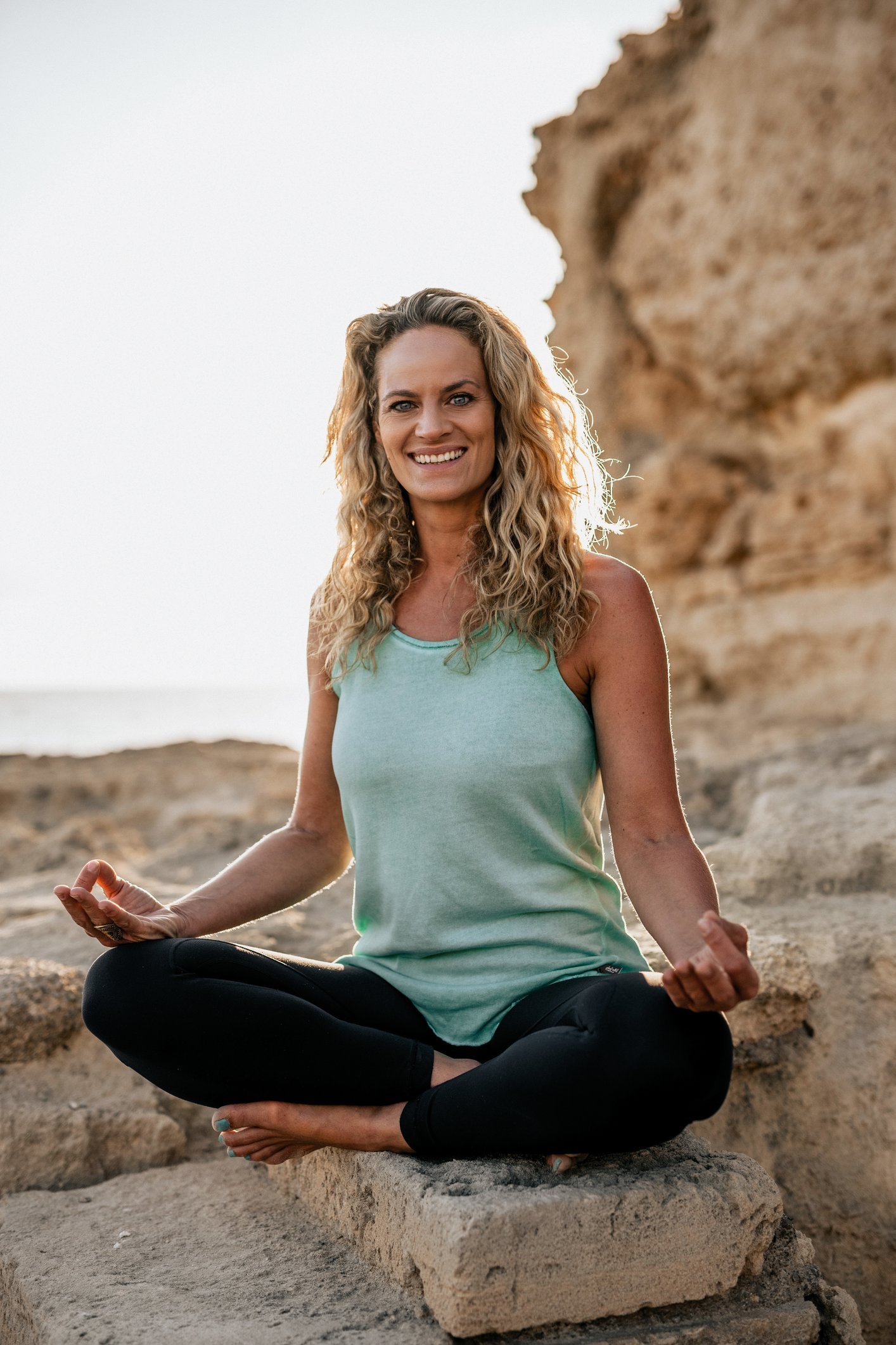Yogalehrerin Nina Schweser
