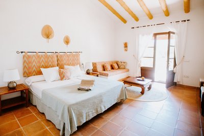 Das Zimmer Cabrera 2 der Finca
