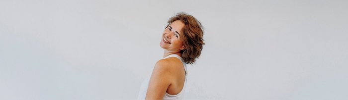 Yogalehrerin Silke Keller