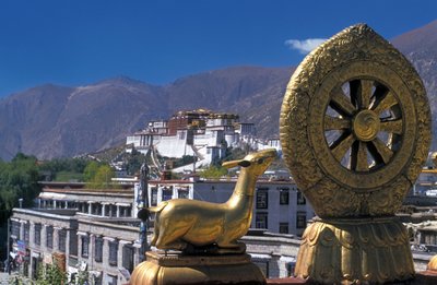 Lhasa Wahrzeichen: der Potala Palast