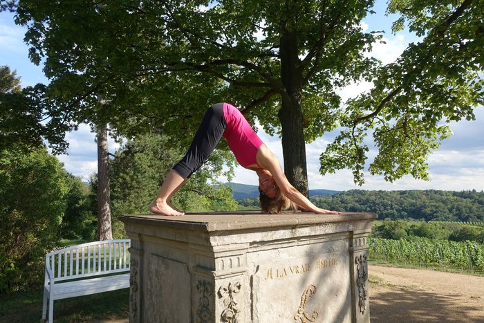 Yogalehrerin Kerstin Boose