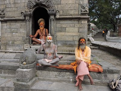 Yogis in Nepal