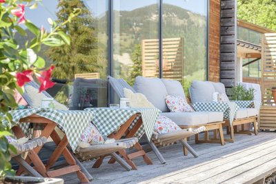 Auf der Terrasse des Hotel Ifenblick entspannen