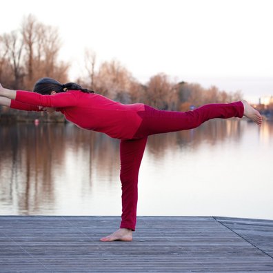 NEUE WEGE Yogalehrerin Gyöngyi Hajdu