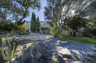 Die Finca eingebettet inmitten der Natur