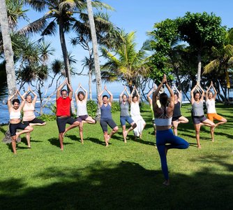 Yoga Stunde mit Claudia Hubberten