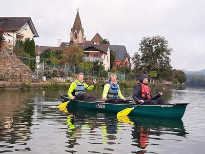 Ein Ausflug mit dem Kanu