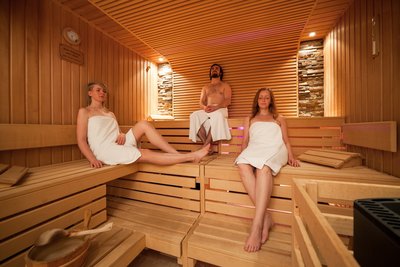 Ein Saunagang in der finnischen Sauna