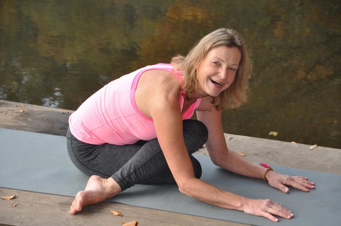 Yogalehrerin Marion Moormann
