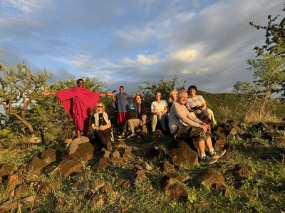 Die letzten Sonnenstrahlen des Tages genießen