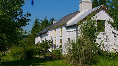Das gemütliche Gästehaus der Douce Mountain Farm in Irland