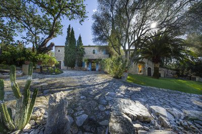 Die Finca eingebettet inmitten der Natur