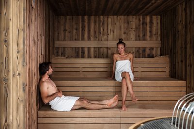 Die wohlige Wärme der Sauna wird Ihre Muskeln entspannen
