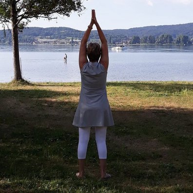 Yogalehrerin Katharina Malu Peters