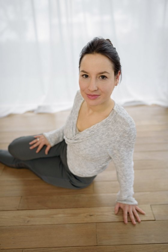 Yogalehrerin Janina Kapitzka