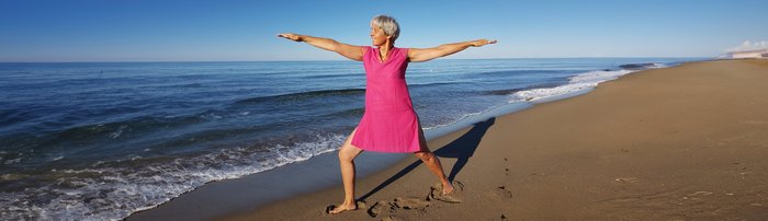 Yogalehrerin Barbara Kemkes