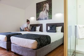 Das gemütliche Zimmer in der Pátio Ecolodge