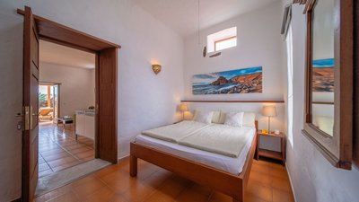 Das Schlafzimmer der Casita Hibiscus lädt zum Träumen ein