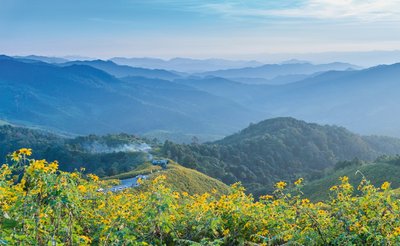 Der Norden von Thailand ist geprägt von tropischen Regenwäldern, Bergen und Flüsse die zu einer Trekkingtour einladen