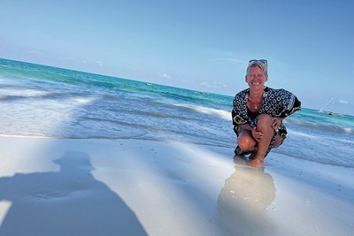 Yogalehrerin Alexandra Schlierf