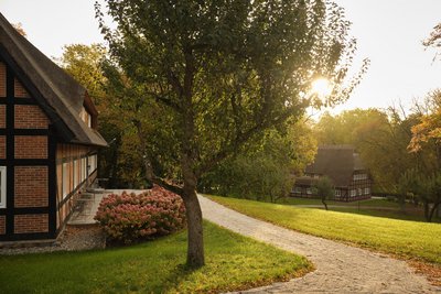 Das weitläufige Areal des Hotels 