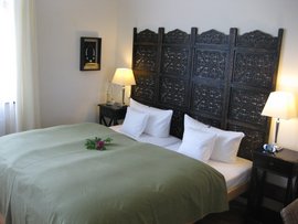 Liebevoll eingerichtete Zimmer erwarten Sie im Naturhotel Baltrum