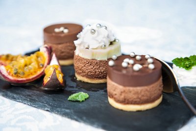 Probieren Sie die leckeren Desserts