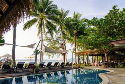 Ruhe finden unter Palmen im Samahita