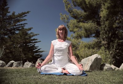 Yogalehrerin Katharina Malu Peters