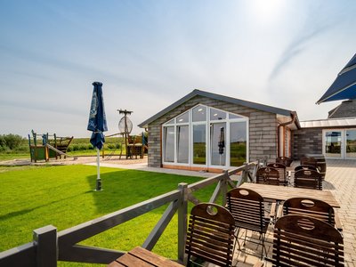 Der Yogaraum im Nordsee-Hotel Arlau-Schleuse