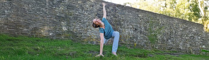 Yogalehrerin Daniela Reich