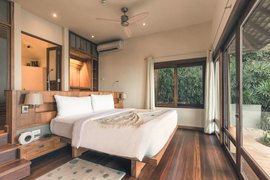 Aufwachen mit Blick auf das weite Meer in der Beach Front Pool Villa