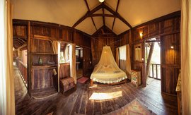 Wie Zuhause fühlen - Das Well Tree House im Ashiyana empfängt Sie nach dem Yoga Unterricht zum Enstpannen